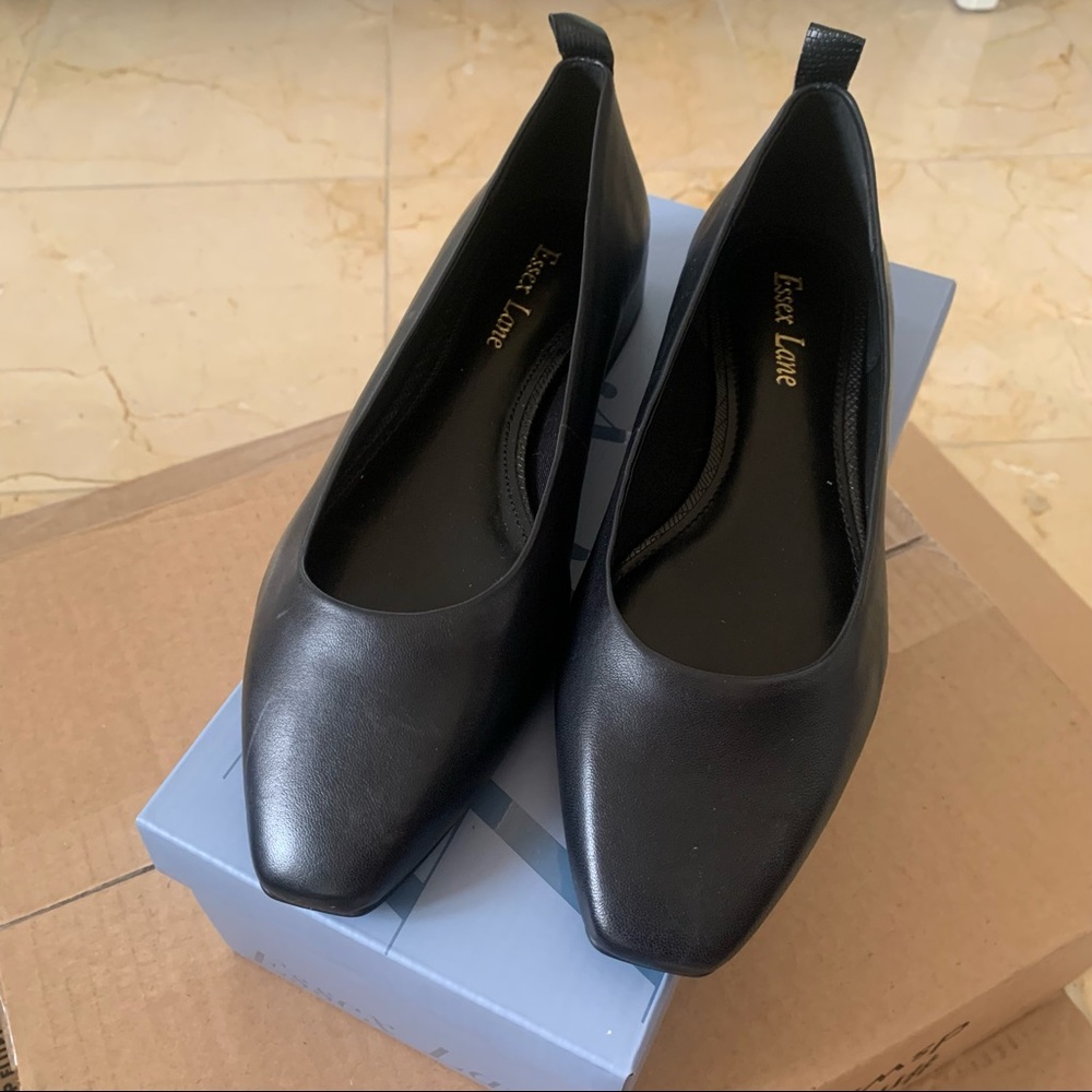 NWB Essex Lane Black Elyn Flats